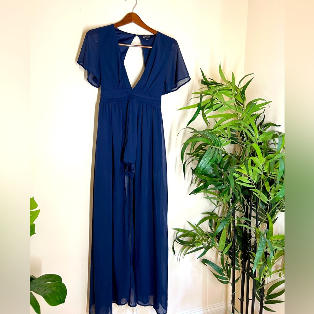 Navy Blue Romper